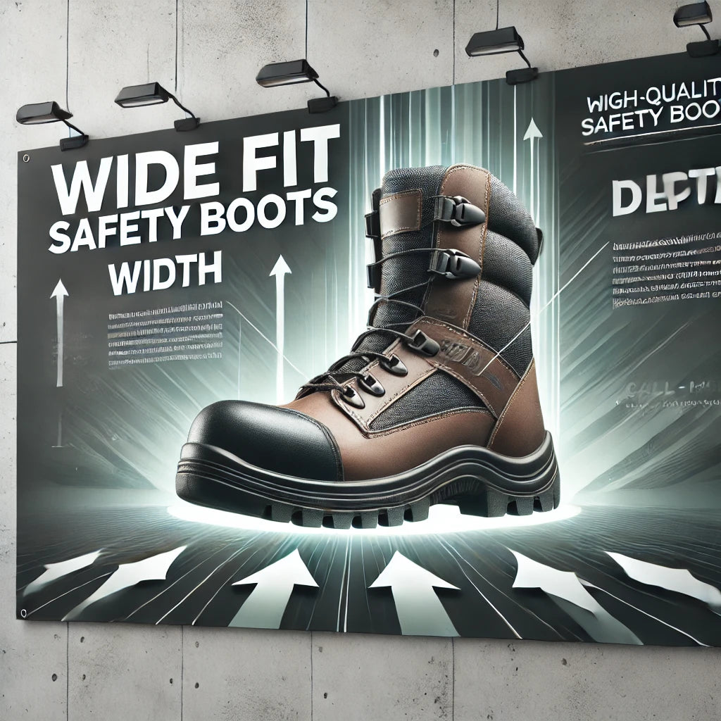 Advantage of Wide Safety Boots