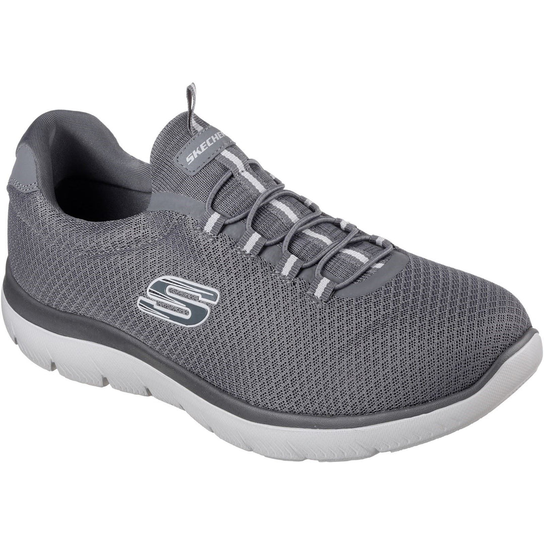 Skechers 52811 Wide Summits Sports Trainers Charcoal-2