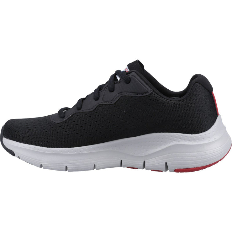 Skechers 232303 Wide Black Arch Fit Trainers-4