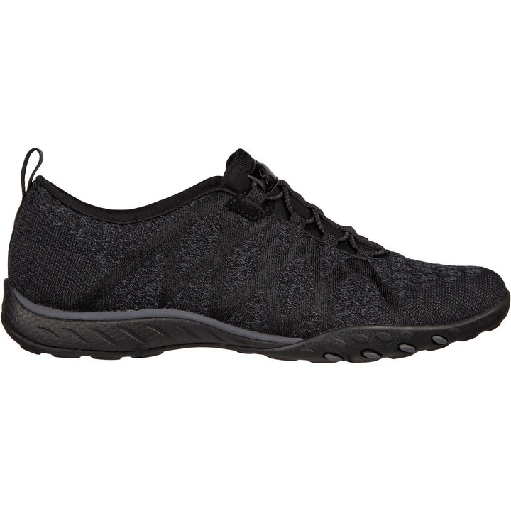 Skechers 100301 Wide Breathe Easy Infi Knity Trainers Black-1