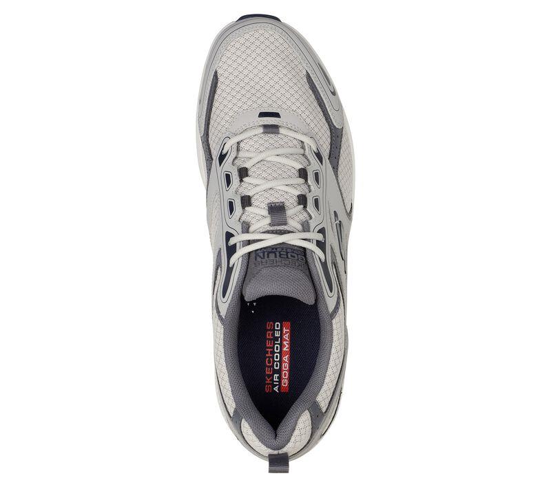 Skechers 220034 Extra Wide Consistent Running Trainers Grey/Navy-4