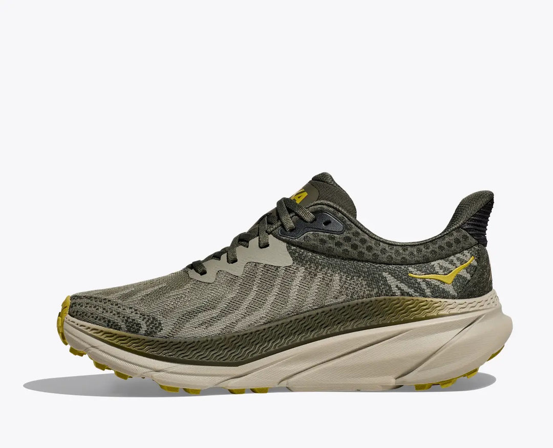 Men's Wide Fit Hoka Challenger 7 Trail Running Trainers