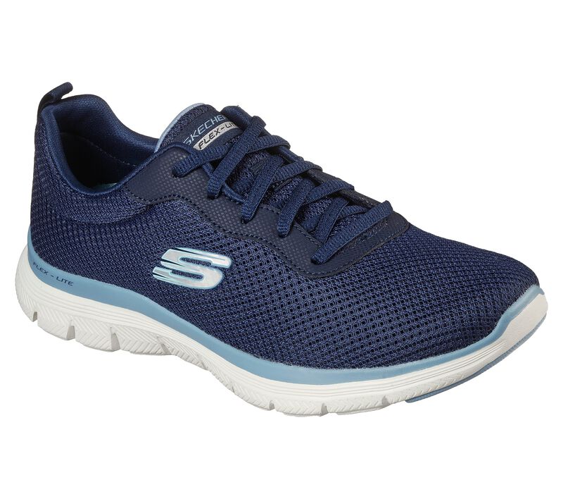 Zapatillas para caminar Skechers Flex Appeal 4.0 - 149303 de ajuste ancho para mujer