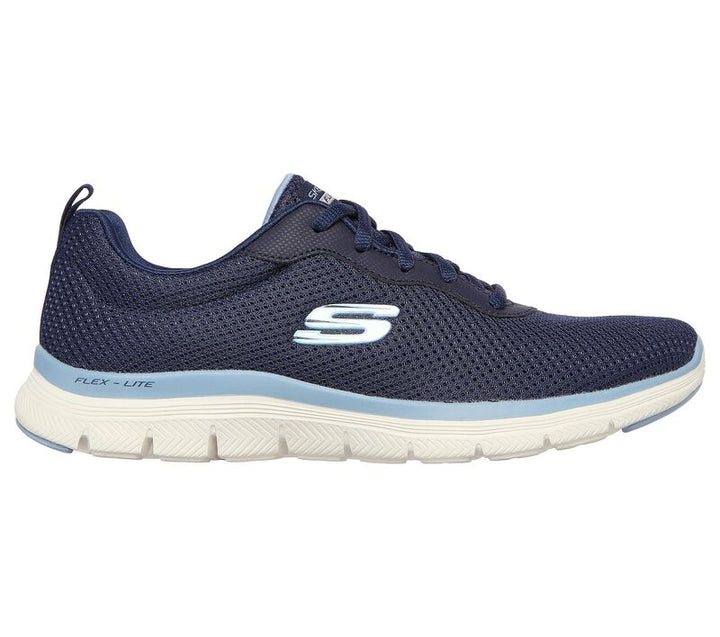 Zapatillas para caminar Skechers Flex Appeal 4.0 - 149303 de ajuste ancho para mujer