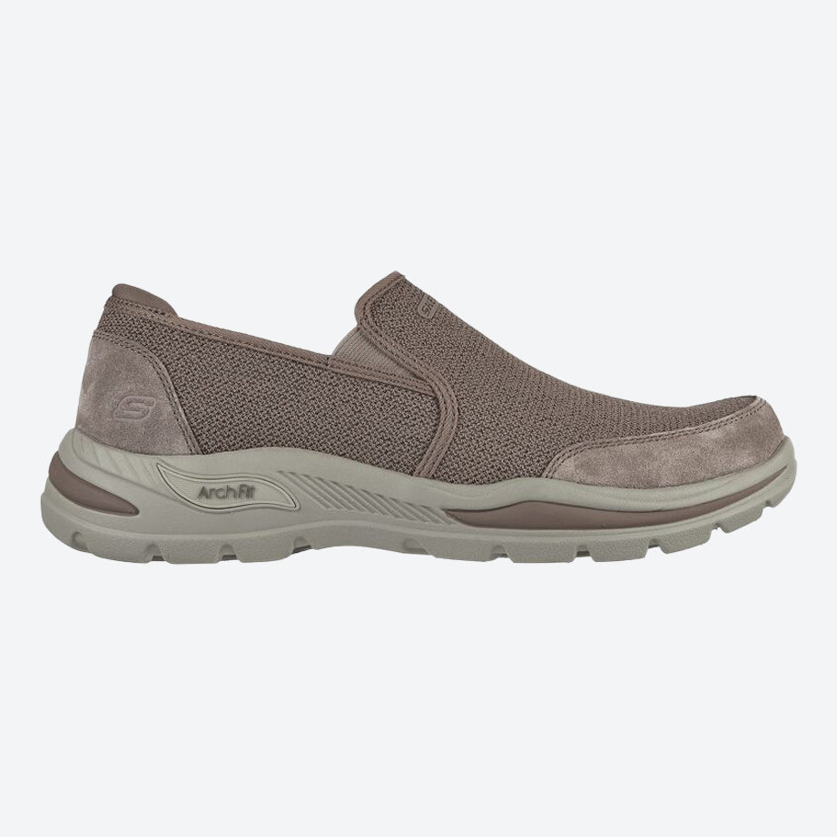 Hombre Wide Fit Skechers Motley Ratel 204509 Arch Fit Trainers