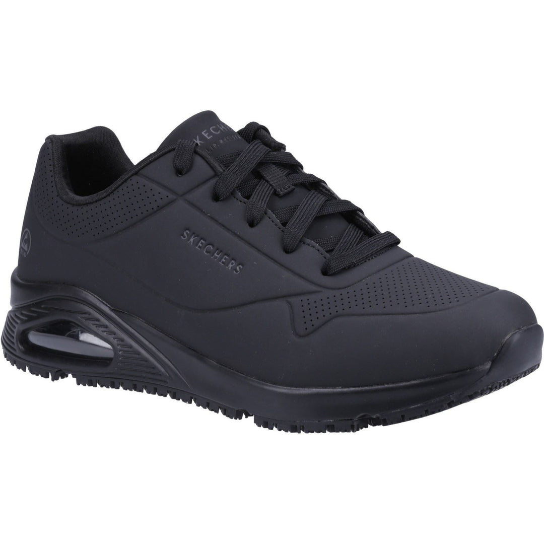 Skechers 200054EC Wide Black Uno SR Trainers-2