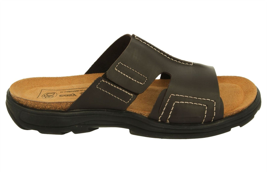 Sandalias DB Adam Mule de ajuste ancho para hombre