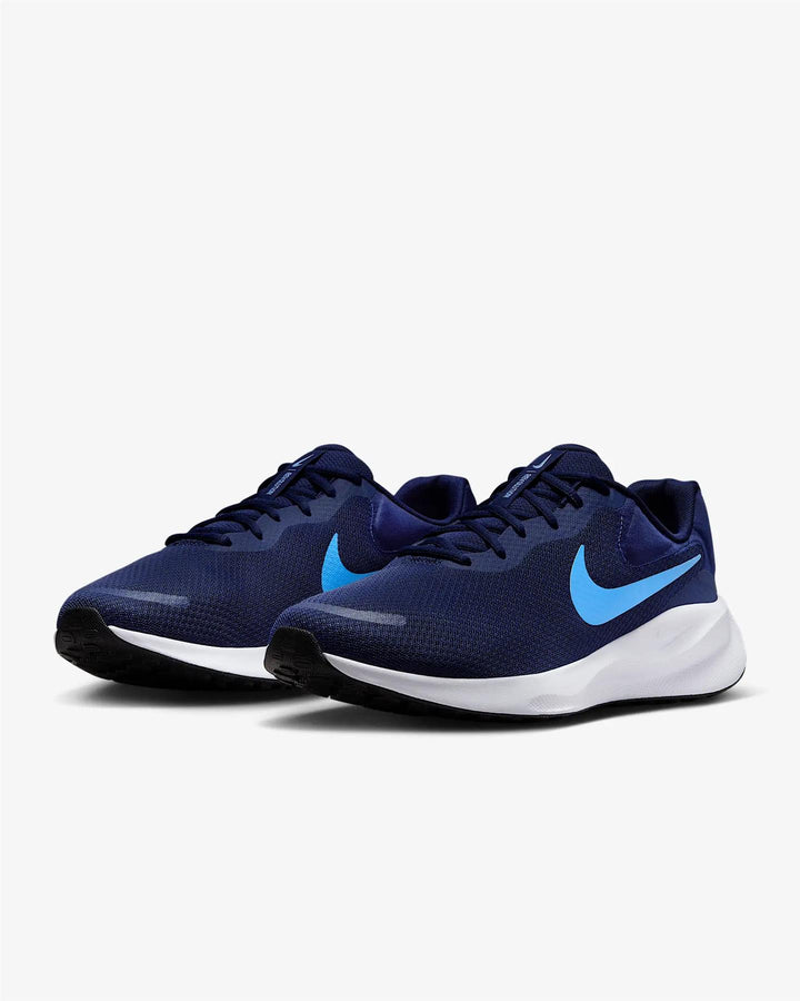 Men's Wide Fit Nike FB8501-400 Revolution 7 Running Trainers