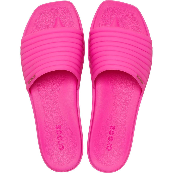 Women's Wide Fit Crocs 209794 Miami Slide Sandals