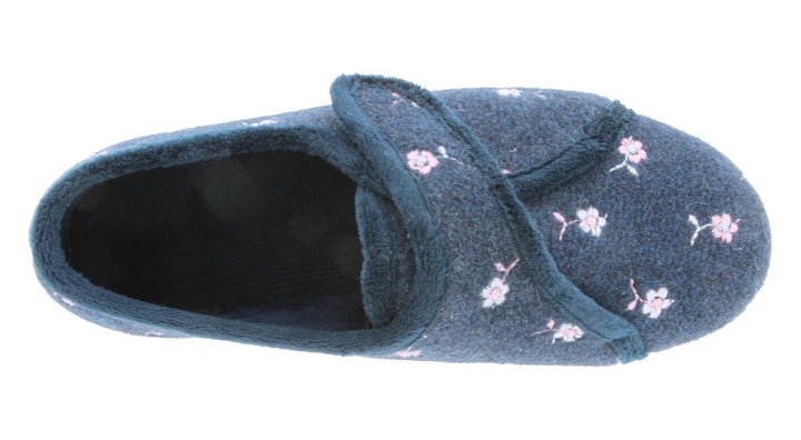 Pantuflas DB Savannah de ajuste ancho para mujer