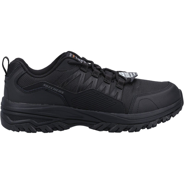 Skechers 200000EC Wide Black Fannter Trainers-1