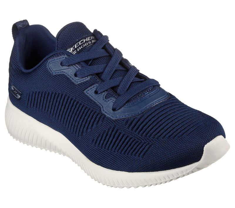 Skechers 32504 Extra Wide Bobs Tough Talk Trainers Navy-2