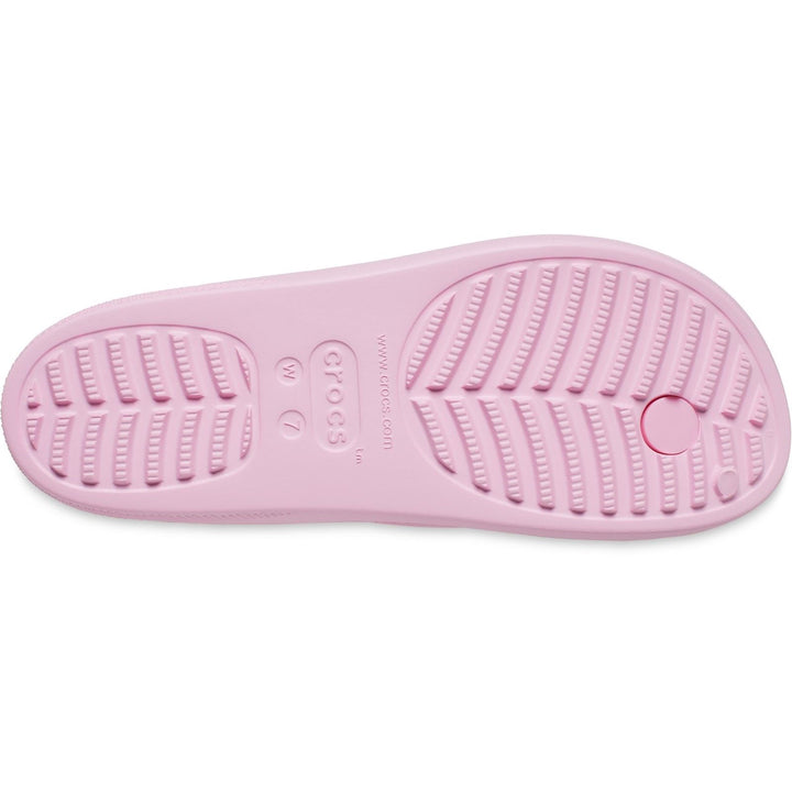 Women's Wide Fit Crocs 207714 Classic Platform Flip Flop