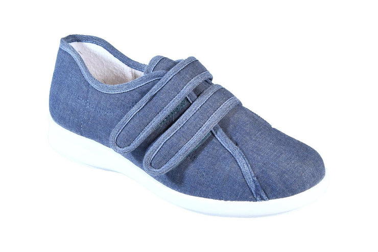 Womens Wide Fit DB Celene Canvas Shoes