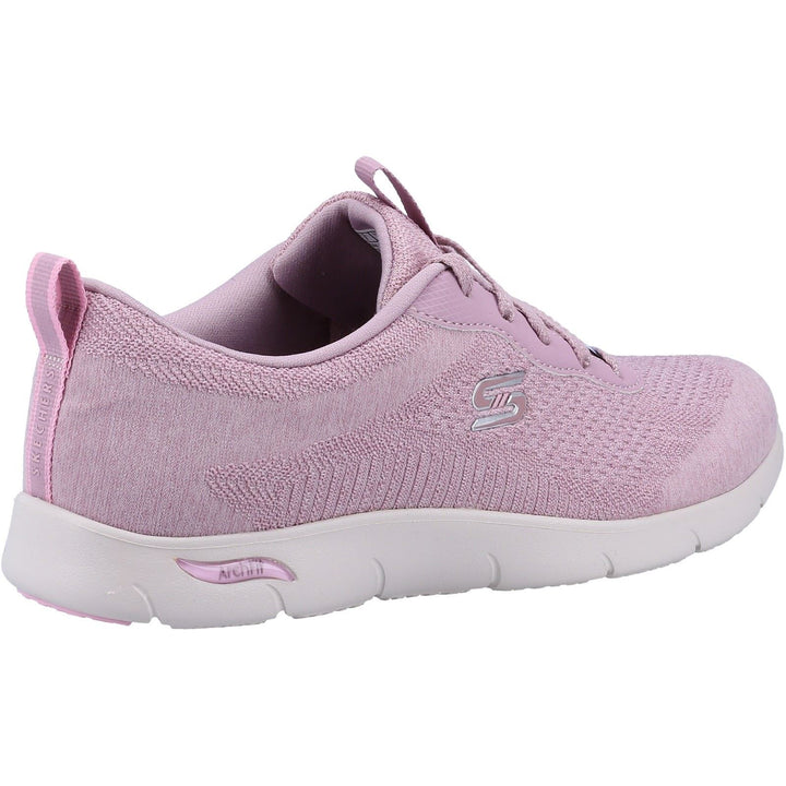 Skechers 104272 Wide Arch Fit Refine Trainers Mauve-4