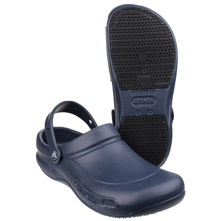 Sandalias tipo zueco de trabajo Crocs 10075 Bistro para hombre