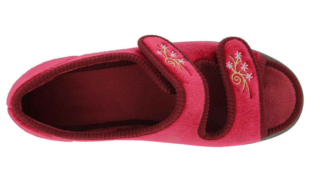 Pantuflas DB Ace 2 de ajuste ancho para mujer