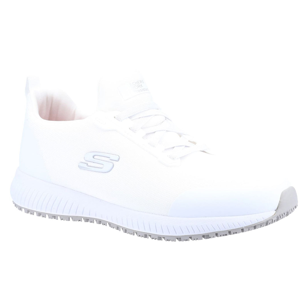 Skechers 200051EC Wide White Squad SR Myton Trainers-3