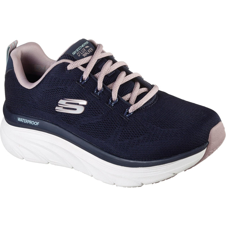 Skechers 149810 Wide D'lux Walker Get Oasis Trainers Navy-2