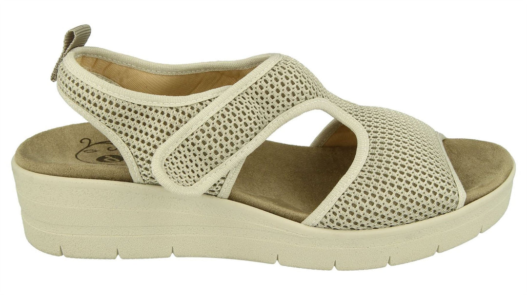 Sandalias DB Dove de ajuste ancho para mujer