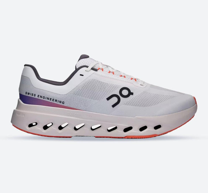 Zapatillas de running Cloudsurfer Next Wide para mujer, de corte ancho, color blanco/llama