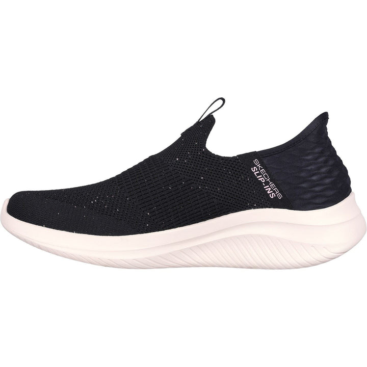 Skechers 149594 Wide Slip-ins Ultra Flex 3.0 Trainers Black Rose-3