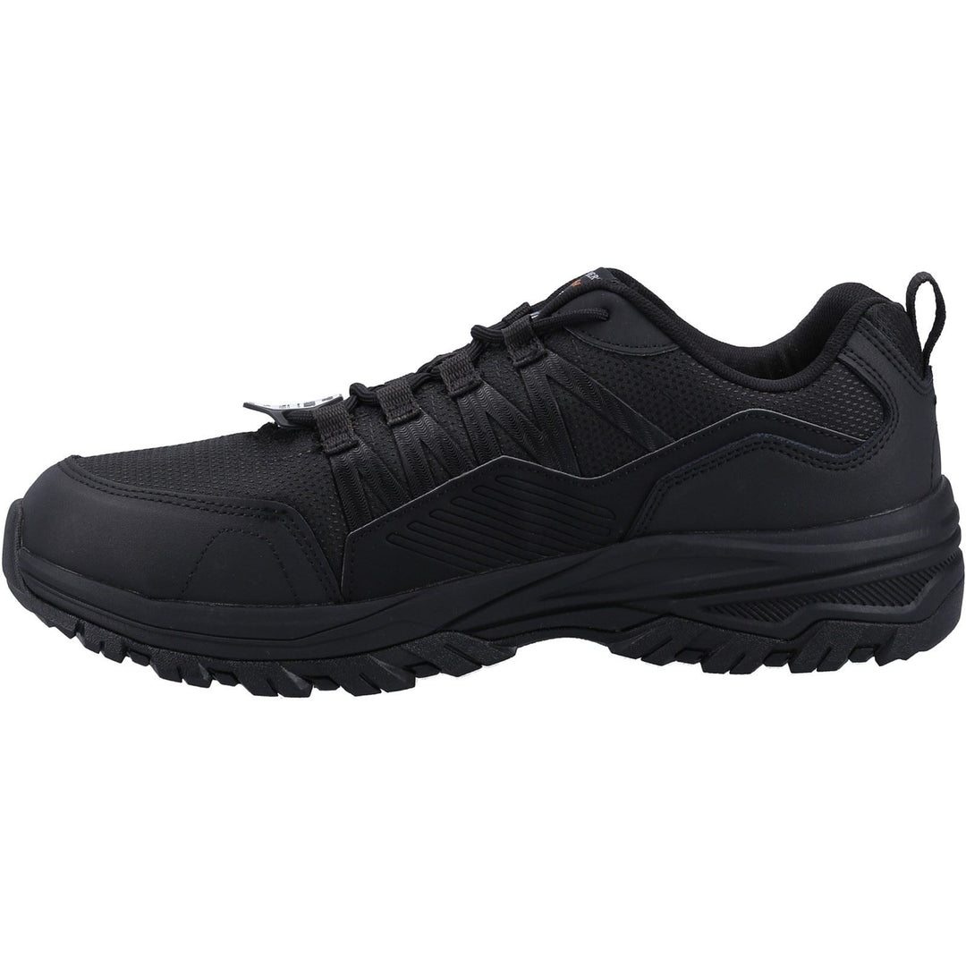 Skechers 200000EC Wide Black Fannter Trainers-4