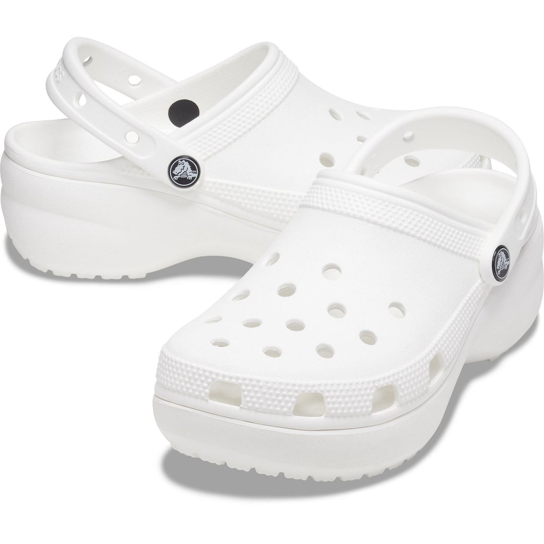 Women's Wide Fit Crocs 206750 Classic Platform Clog Sandals