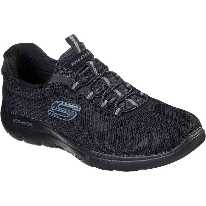 Skechers 52811 Wide Summits Sports Trainers Black-2