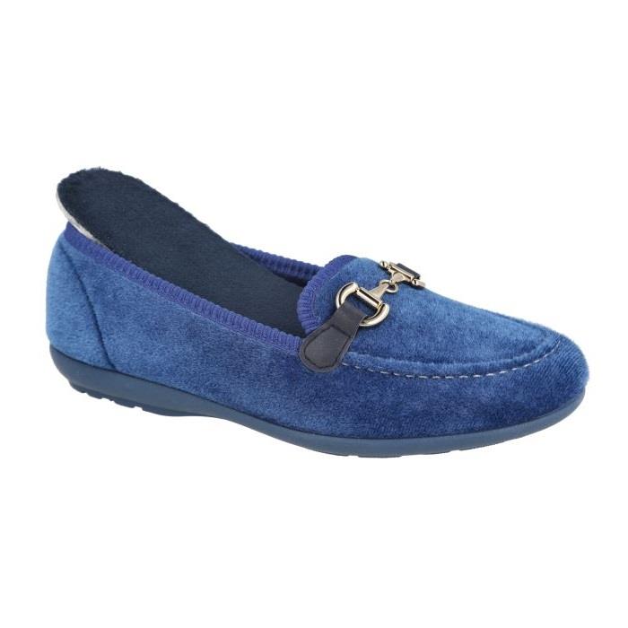 Womens Wide Fit DB Martha Slippers