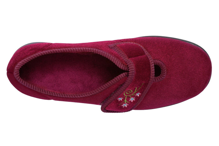 Pantuflas DB Caroline 2 de ajuste ancho para mujer