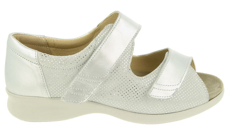 Sandalias DB Petra de ajuste ancho para mujer