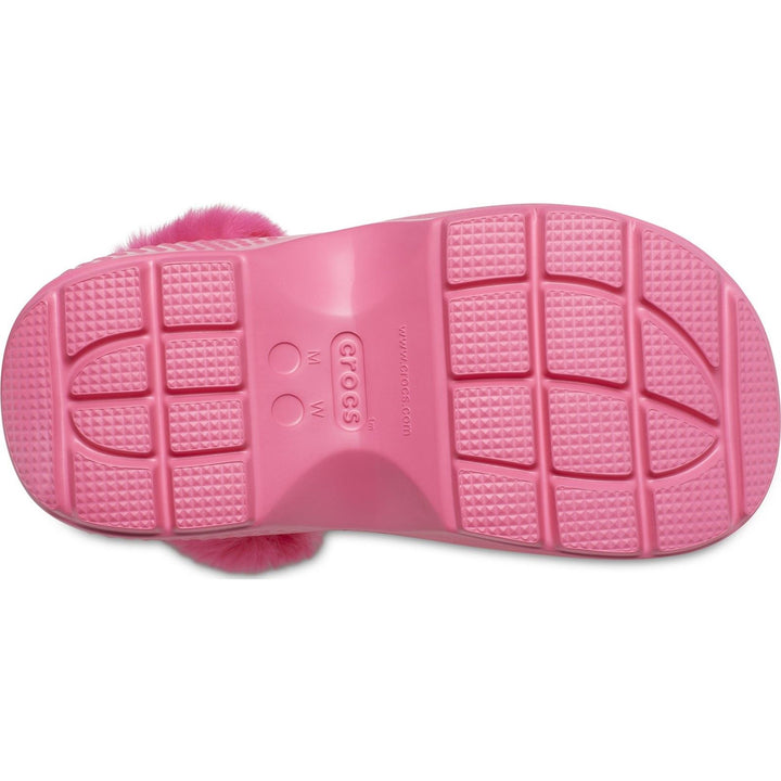 Women's Wide Fit Crocs 208546 Stomp Lined Clog