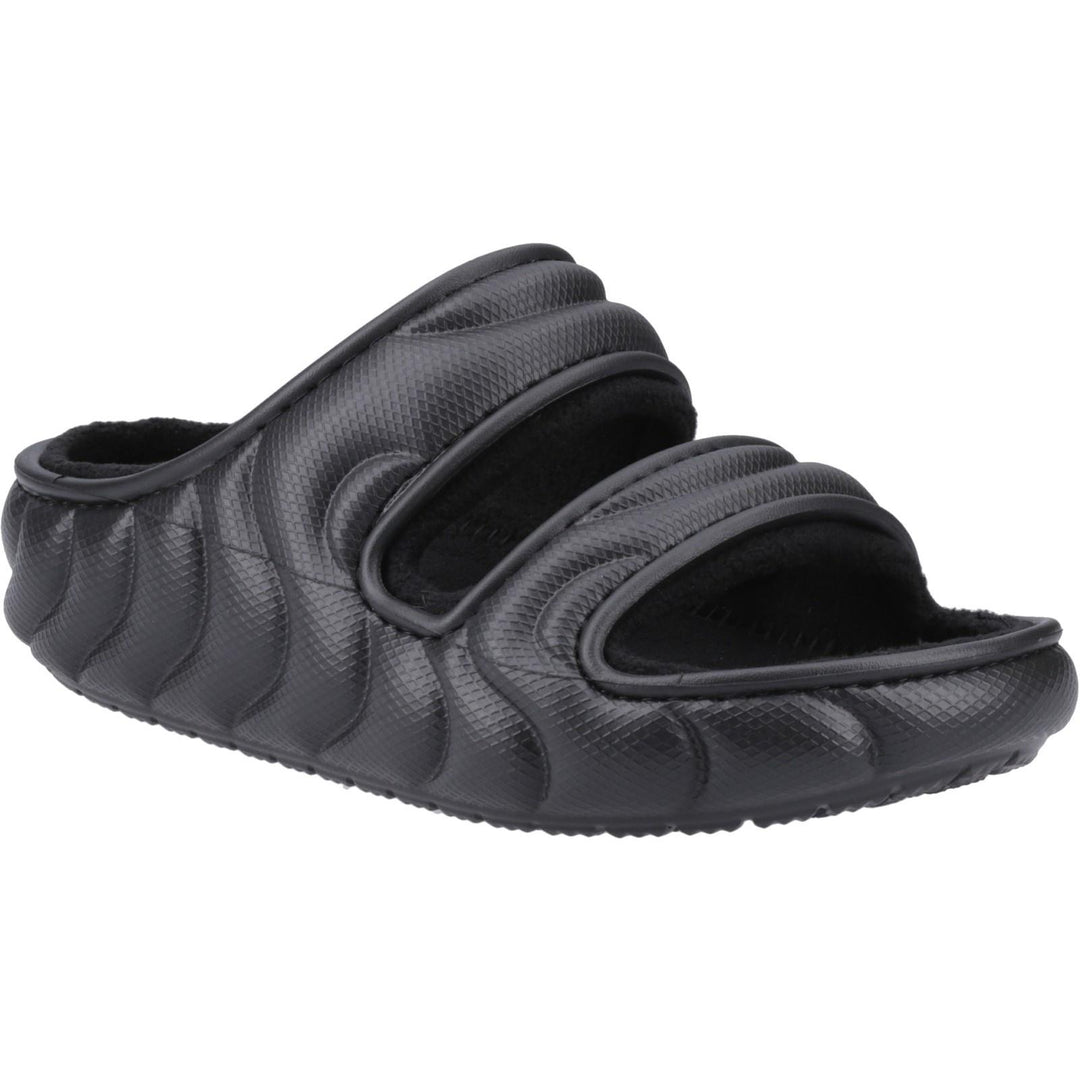 Women's Wide Fit Crocs 210074 Classic Cozzzy Overpuff Sandals