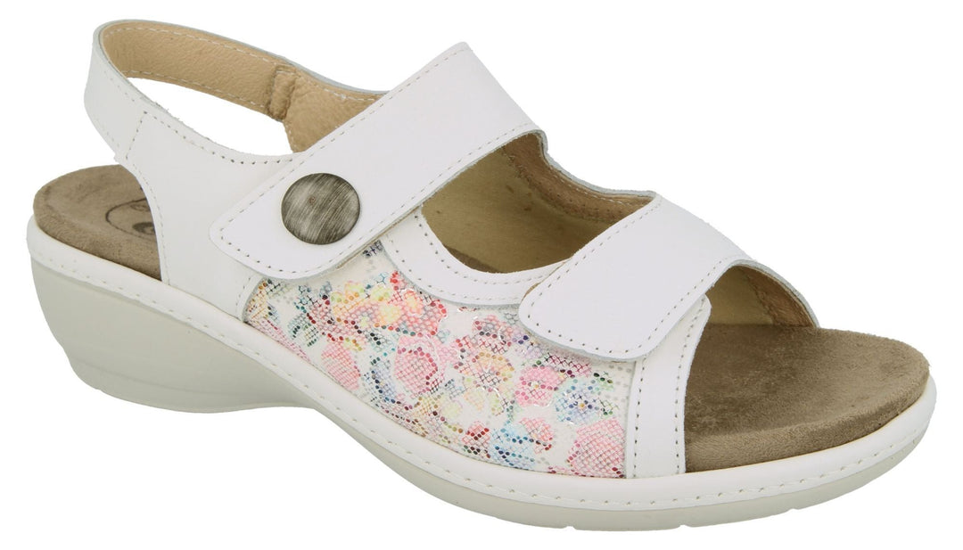 Sandalias DB Watford de ajuste ancho para mujer