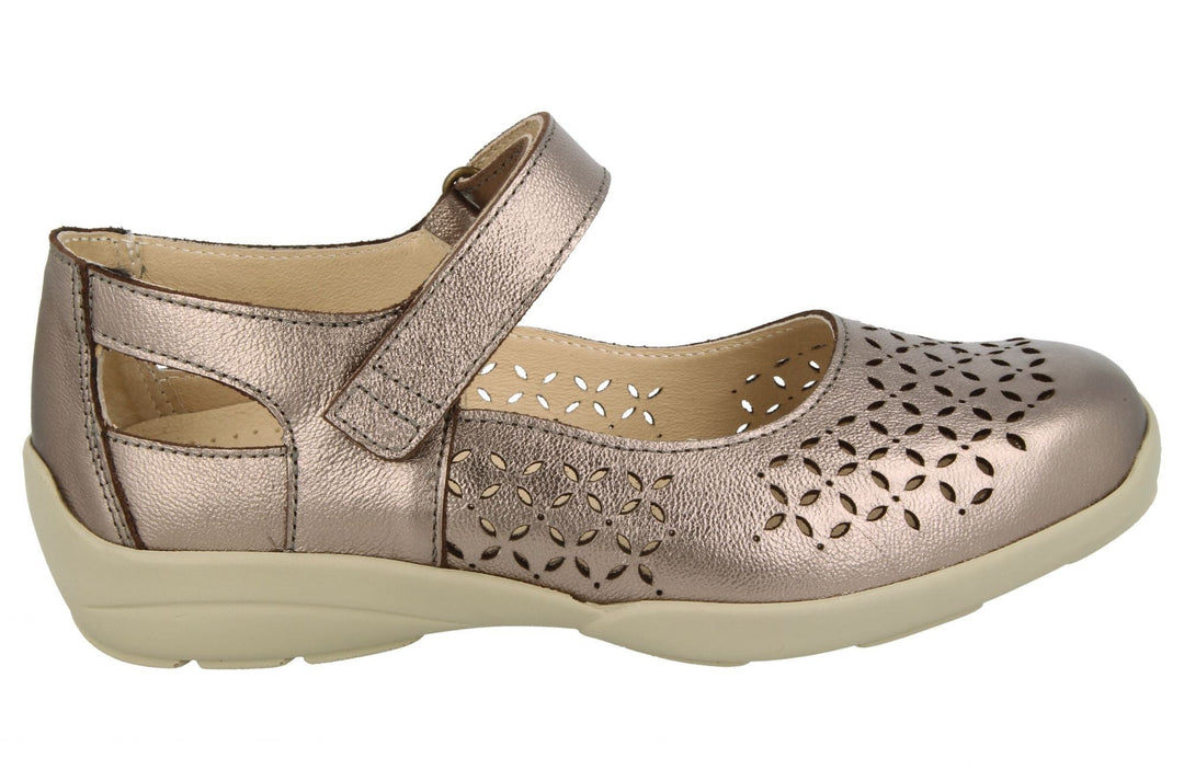 Sandalias DB Welland de ajuste ancho para mujer