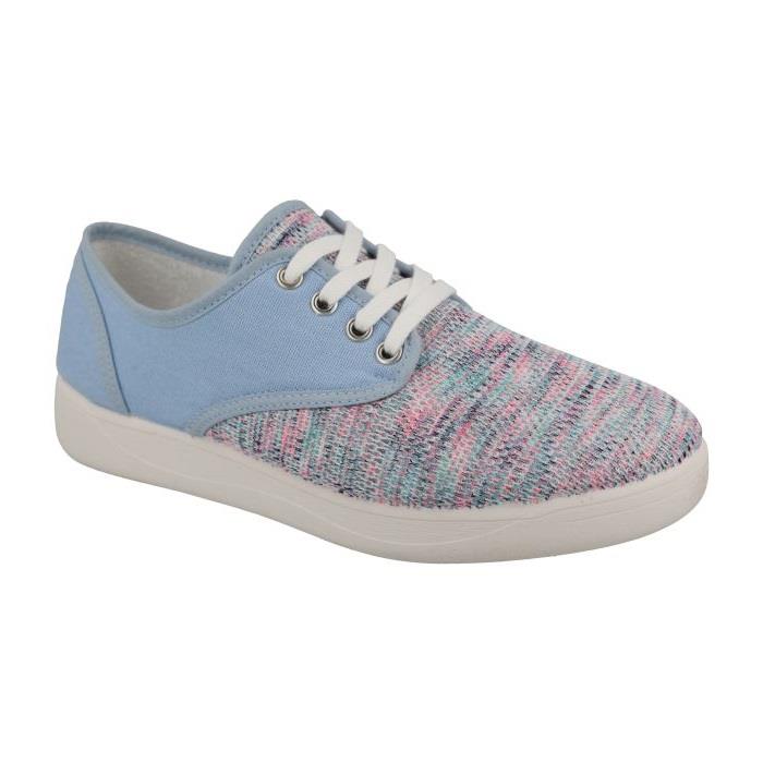 Women's Wide Fit DB Giraffe Canvas Shoes