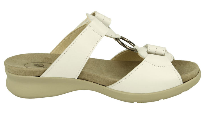 Sandalias DB Scooter Mule de ajuste ancho para mujer