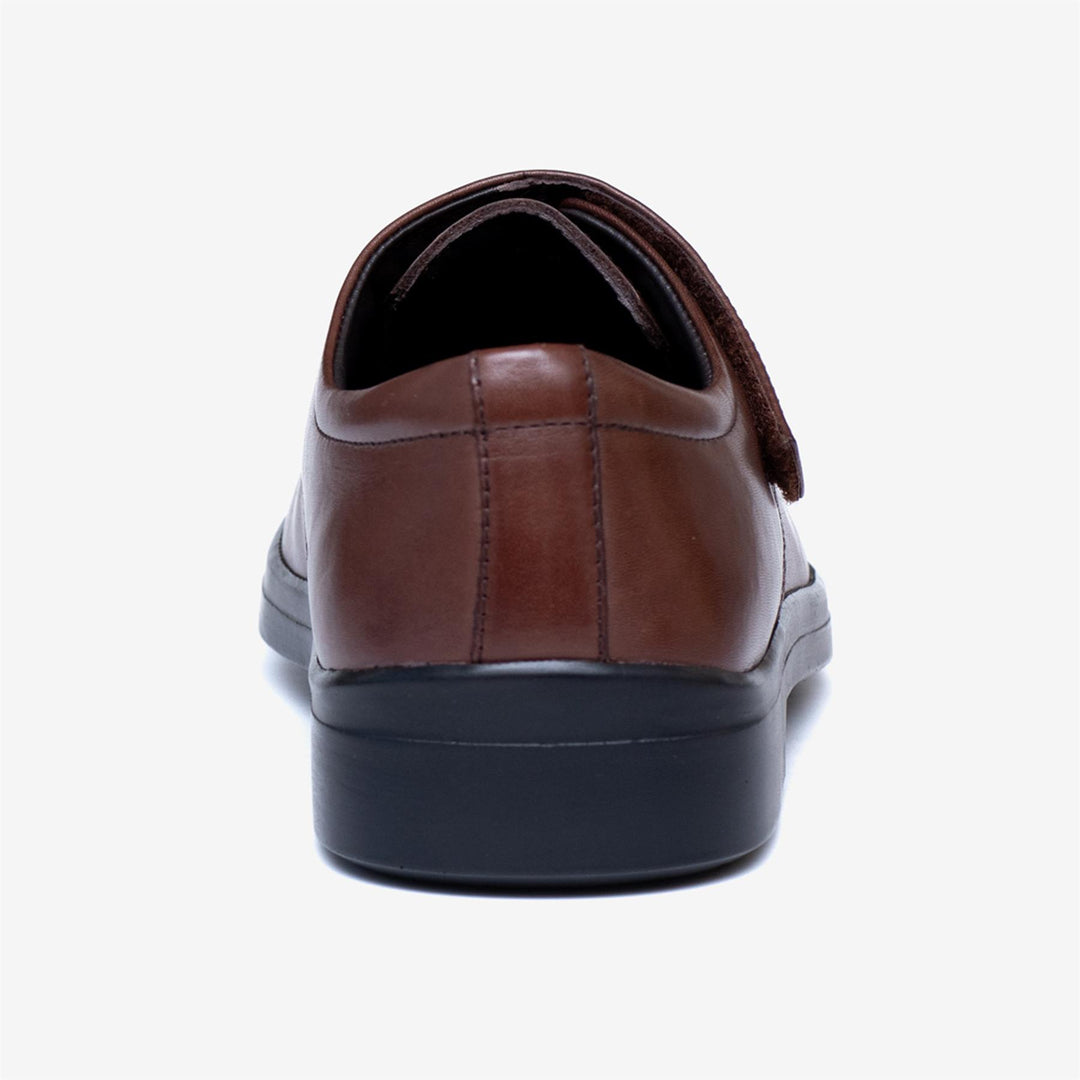 Tredd Well Peter Wide Shoes Dark Bro-6