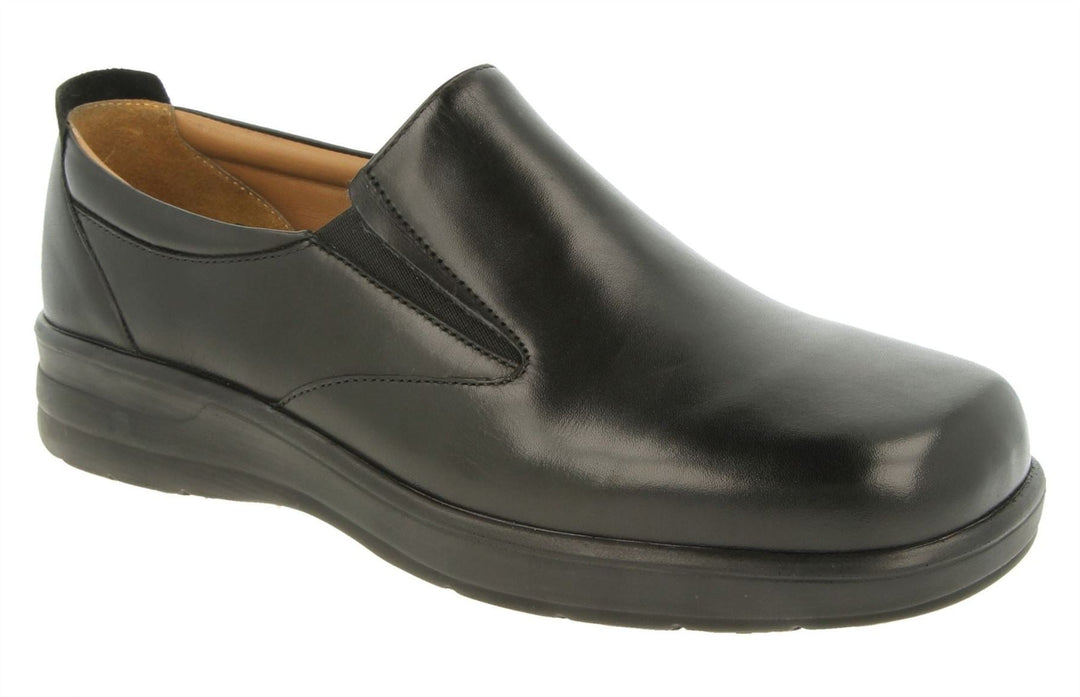 Hombres Wide Fit DB Dalton Slip On Zapatos de lujo