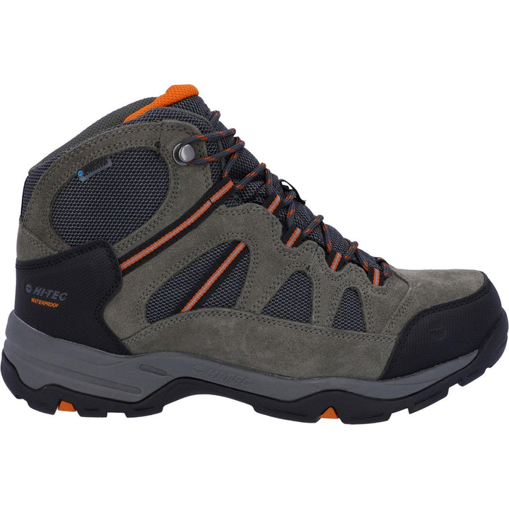 Men's Wide Fit Hi-Tec Bandera II Hiking Boots - Charcoal/Graphite