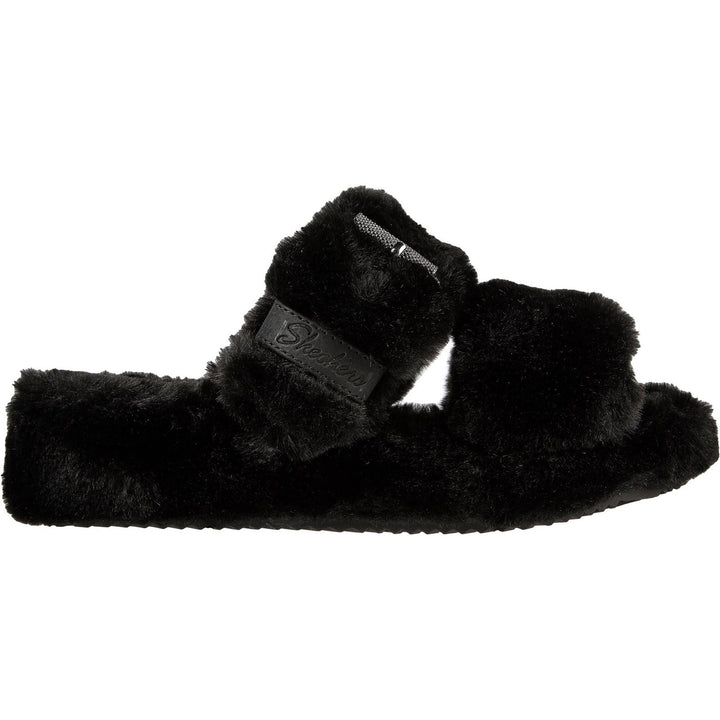 Skechers 167238 Wide Cozy Wedge Slippers-1