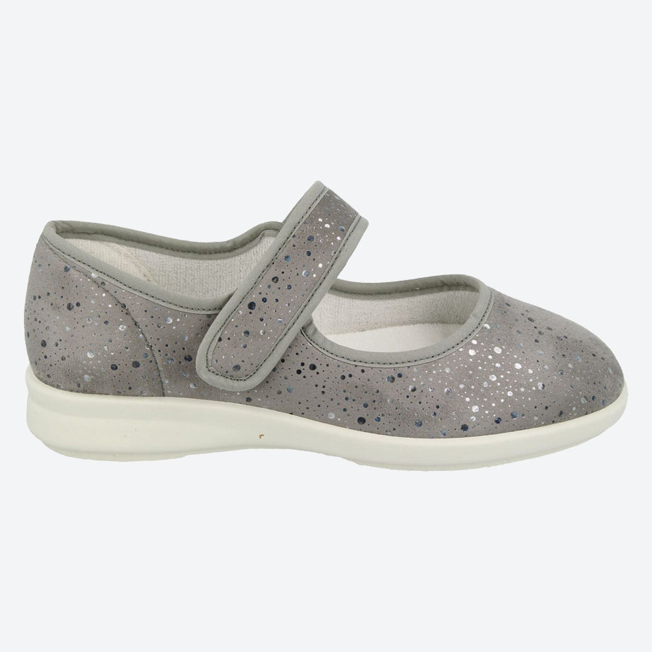 Zapatos de lona DB Bombay de ajuste ancho para mujer