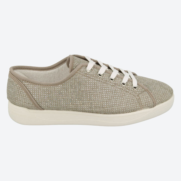 Womens Wide Fit DB Tampa Canvas Shoes