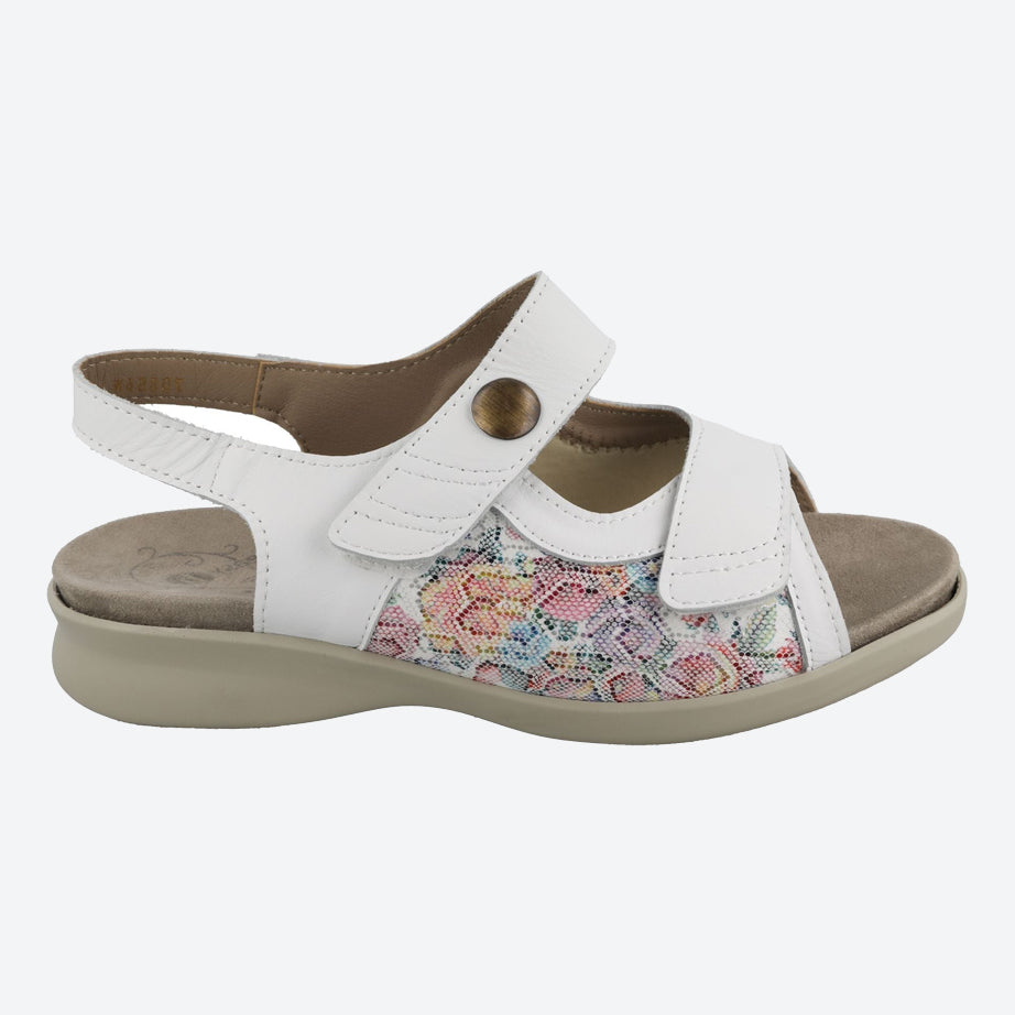 Sandalias DB Watford de ajuste ancho para mujer