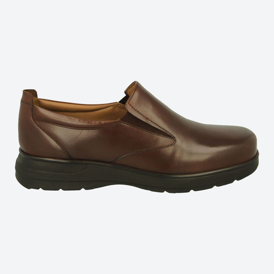 Hombres Wide Fit DB Dalton Slip On Zapatos de lujo