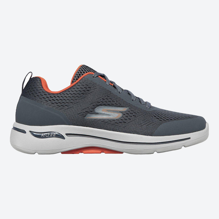 Hombre Wide Fit Skechers Go Walk IDYLLIC 216116 Arch Fit Trainers