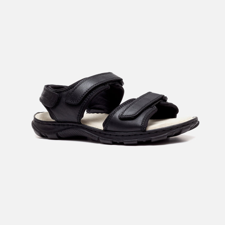 Tredd Well James Black Extra Wide Sandals-4