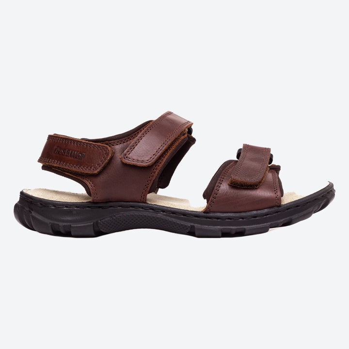 Sandalias de cuero James de ajuste ancho para hombre de Tredd Well