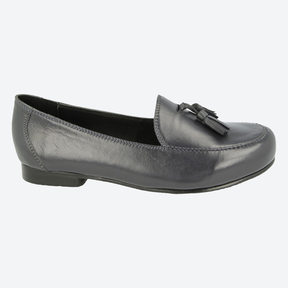 Mocasines sin cordones DB Kemble de ajuste ancho para mujer